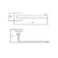 Line Toilet Paper Holder - Wall Mount - 6" Brass/Polished Chrome-502215169