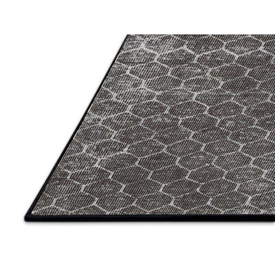 Tapis traditionnel gris anthracite
