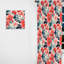 Rideau Subdued Coral Tropical Motif III - Floral - Velours obscurcissant - 1 panneau-107577424