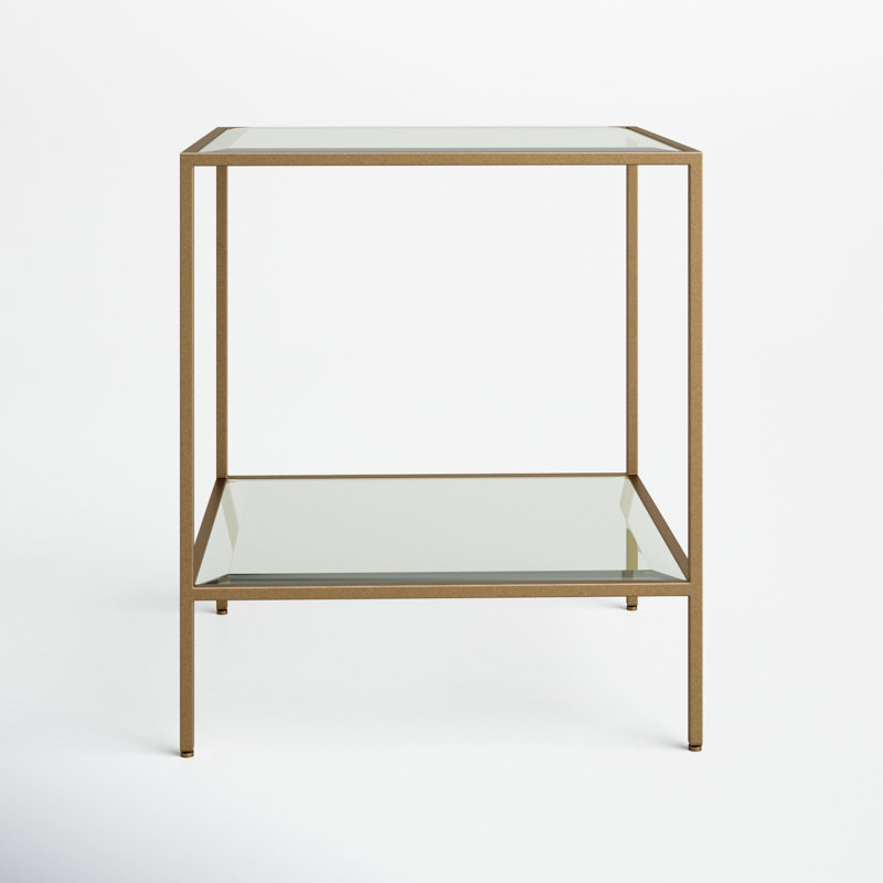 Edgarton Glass End Table