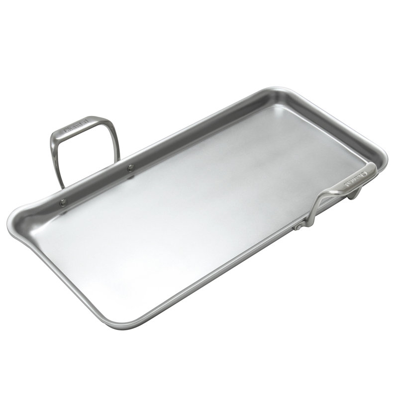 Chantal 19" x 9.5" Stainless Steel Tri-Ply Griddle