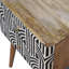 Osnabrock 45cm W Solid Wood Bedside Table