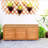 46-Gallon Outdoor Storage Box – Natural Acacia Wood Deck Box For Toys, Tools, And Sports Supplies, Patio Or Garden Storage Bench-123109937
