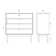 Alyssya 4-Drawer Dresser Portland 85 cm