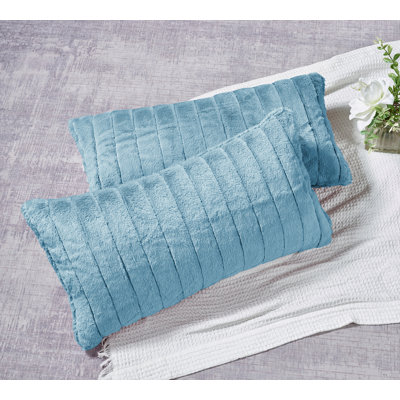 Super Mink Polyester Zip Pillow Cover