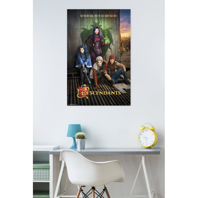 Descendants-impression sur papier key