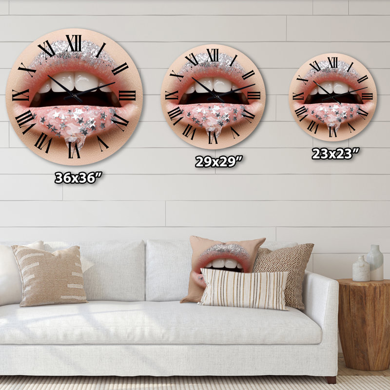 Horloge murale moderne, Surdimensionné