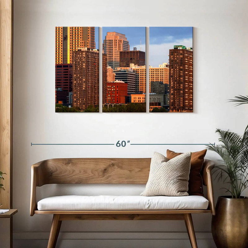 St. Louis Missouri, 28" H x 45" W