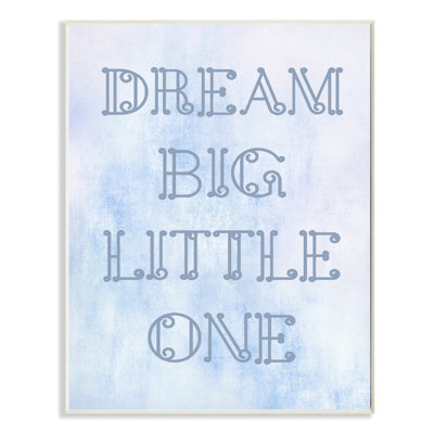 Plaque murale big little one