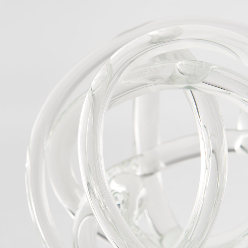 Sculpture sphère noueuse