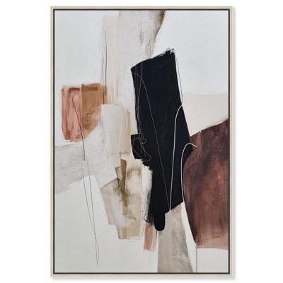 Impression sur toile «Smooth Brush III Boho Decor» par Art Remedy