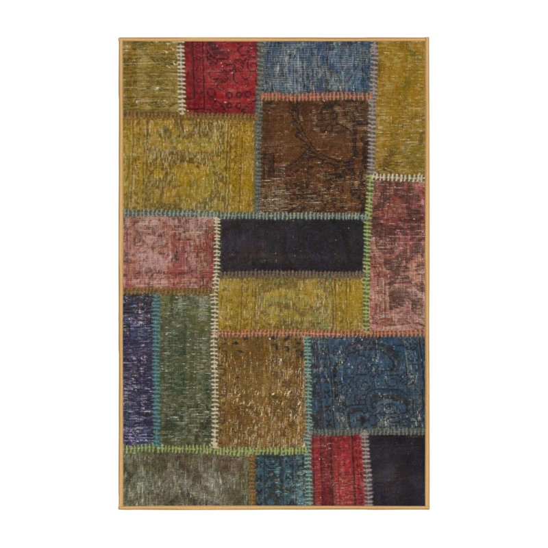 Abstract Indoor Rug, Rectangle 4' x 6'