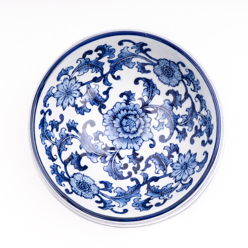 Grand bol pour chien Chinoiserie
