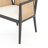 Sergi Arm Chair in Brushed Ebony-458148320