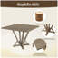 Table de comptoir moderne Modern Farmhouse