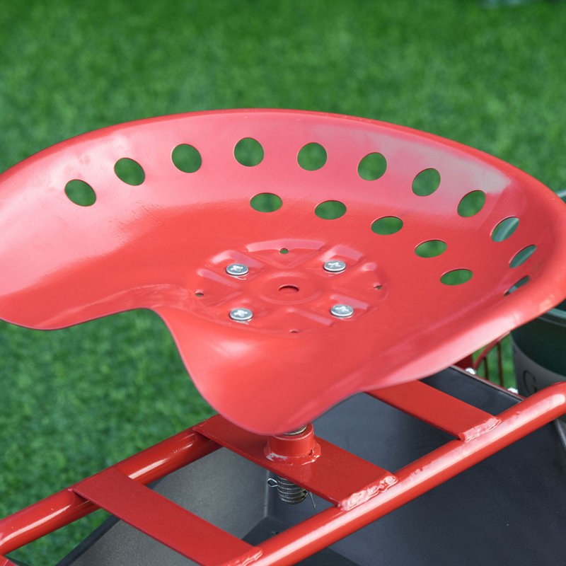 34.25'' H x 38.5'' W Cart with Wheels