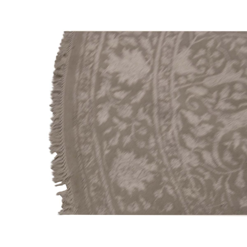 Wool Oriental Area Rug in Gray