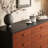 Medieval-style multi-functional storage sideboard