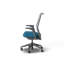 Chaise de bureau ergonomique en mailles chiffon HON, cadre gris anthracite, paon-123244273-123244281