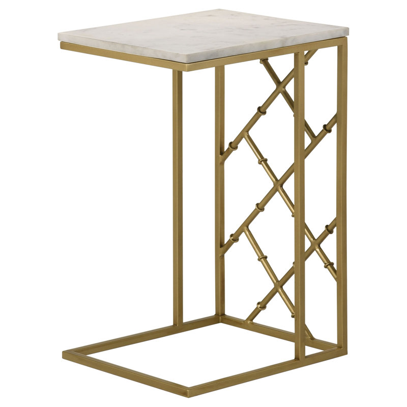Table d'appoint Hedda, Or antique