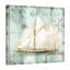 La Mer Shore Boat 1 Piece Wrapped Canvas Wall Art-1087337353