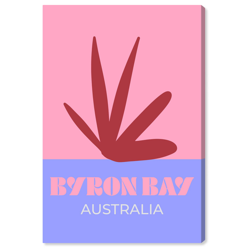 Voyage à Byron Bay par Wynwood Studio, L 16 po x H 24 po