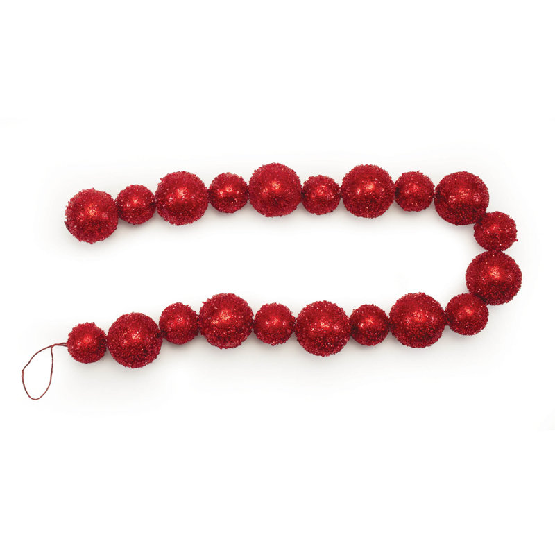 Guirlande de perles ornées de perles (ensemble de 2)