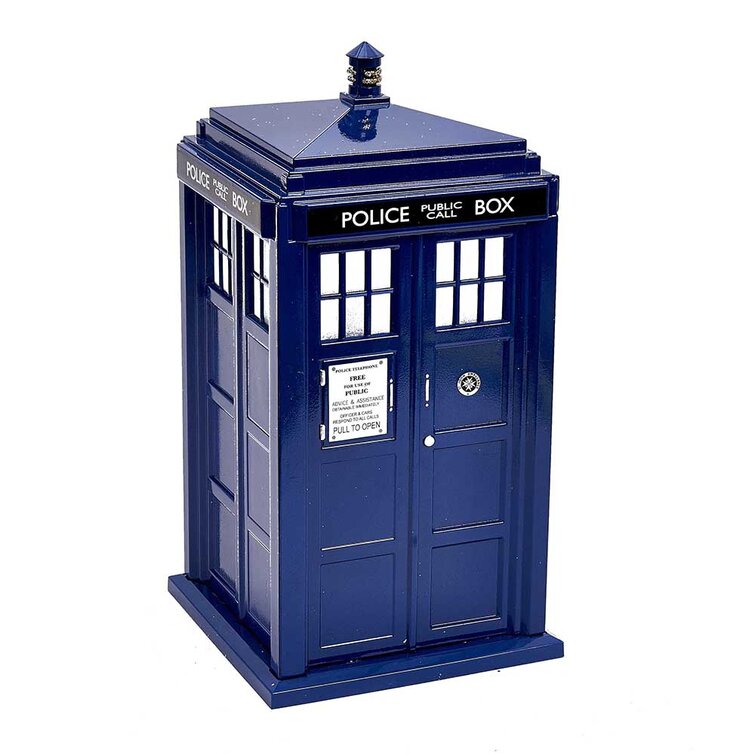 Kurt Adler Doctor Who™ Tardis Tree Topper | Perigold