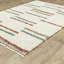 Tapis ivoire / bourgogne Performance-1299644619