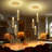 3-lights Bubble Crystal Chandelier Modern Entryway Chandelier Pendant Lights Kitchen Island for Foyer Hallway Gold