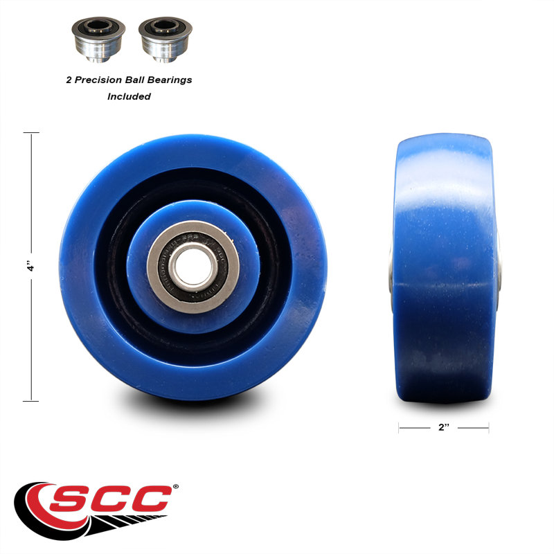 Roue en polyuréthane solide