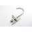 Tub Filler In Brushed Nickel With Handheld Shower, 360 Degree Swivel Spout, Floor Mounted Elegant Fixture Freestanding Faucet Nickel, Shower Mixer Taps, Ornament-118036830