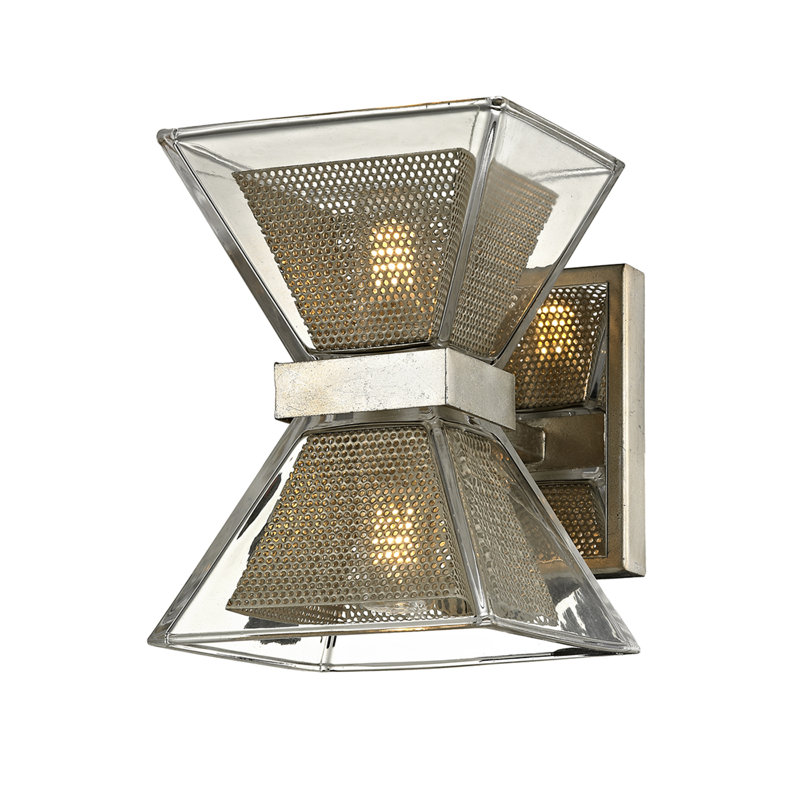 Éclairage pour meuble-lavabo à intensité variable 8 lumières Expression, Feuille d'argent