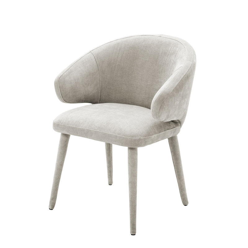 Cardinale Upholstered Arm Chair, Sand