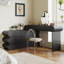 Coiffeuse avec miroir lumineux, 8 tiroirs, 1 chaise