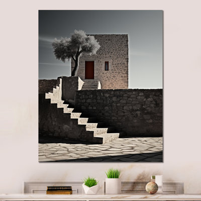 "Monuments, minimalisme, photographie de paysage I" sur métal