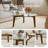Glass Top Coffee Table With Solid Wood Frame