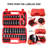 3/8" 48pcs Drive Impact Socket Set