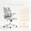 Fauteuil de bureau personnel Pu, bureau ergonomique, fauteuil de direction pour ordinateur, fauteuil pivotant avec accoudoirs-1524338574