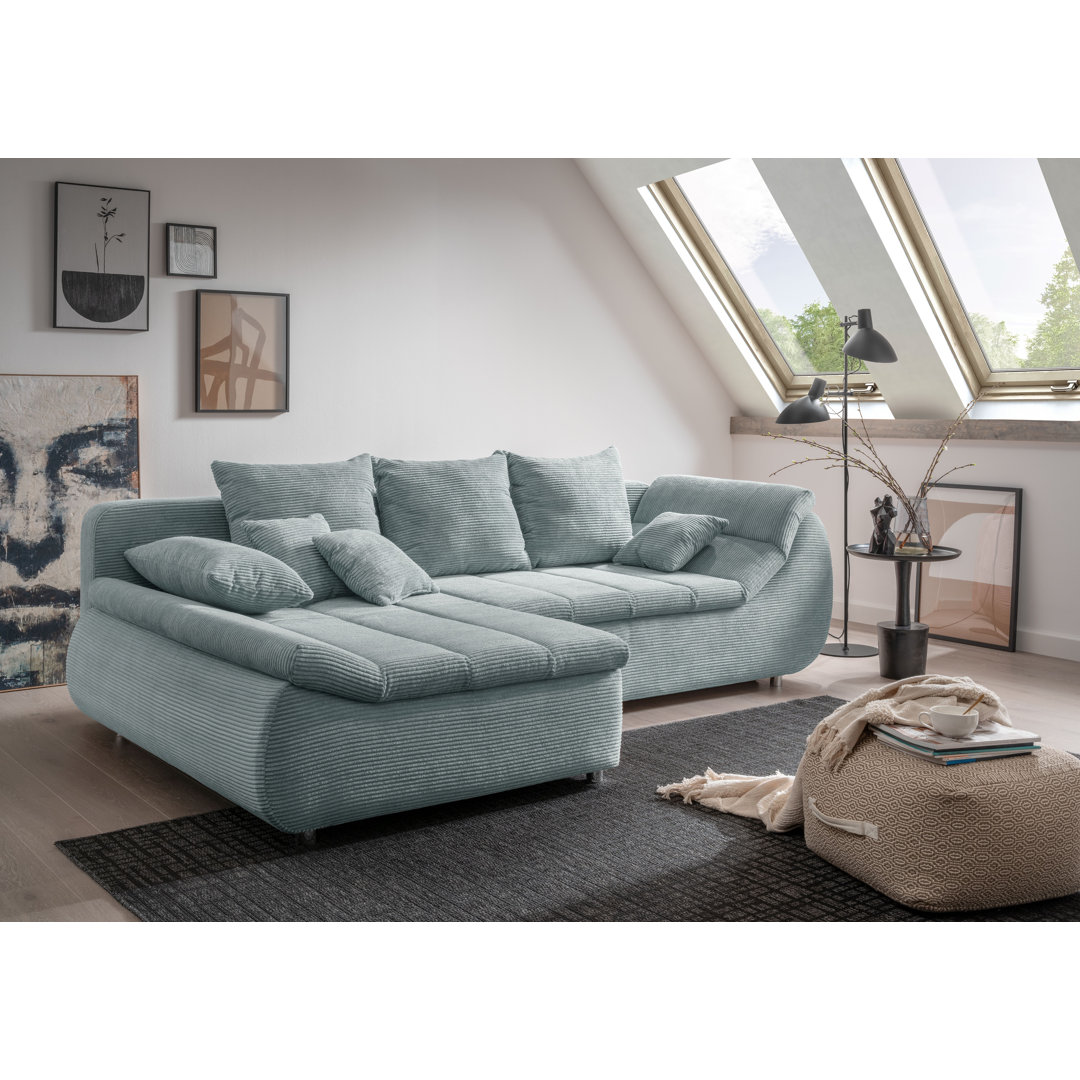 Ecksofa Aliyan mit Bettfunktion