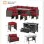 Rectangular Outdoor Metal Fire Pit With Cover