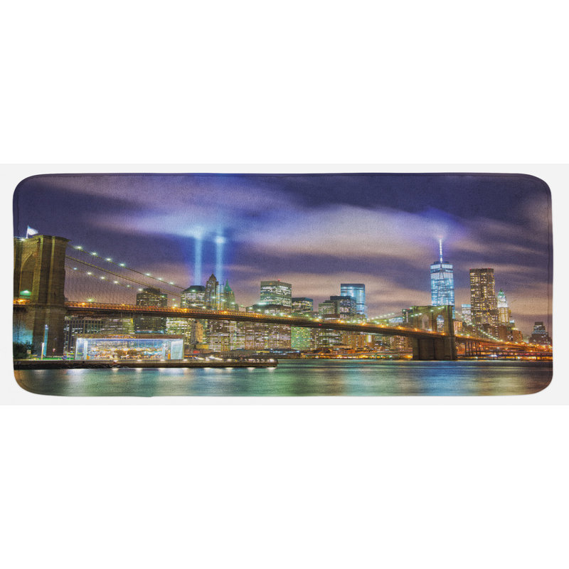 Tapis de cuisine paysage