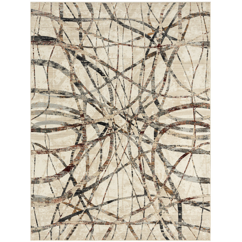 Southwestern Indoor Rug, Rectangle 7'7" x 10'2"