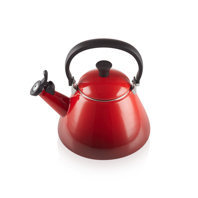 Le Creuset Kone Kettle with Fixed Whistle 1.6L, Cerise