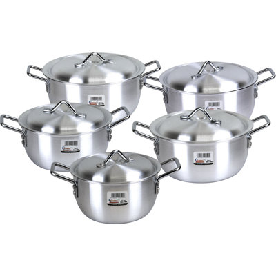 5 - Piece Aluminum Cookware Set