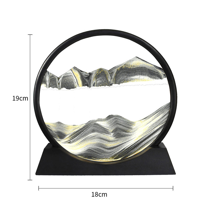 Decorative Puzzle Or Game, Black/Grey