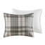 Édredon double / grand écossais, 2 taies décoratives, coussins décoratifs, rembourrage doux, literie chaleureuse