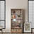 5-Tier Farmhouse Bookshelf, Rustic Bookcase with Storage Open Shelves & Anti-Tip Kit, Modern Wood 5 Shelf Display Shelves for Home Office Living Room, 67.4" H x 31.4" W x 12.7" D-1088076780-1088076781