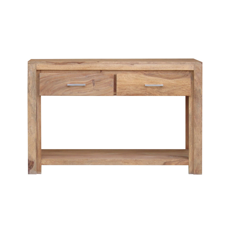 Granby 120cm Solid Wood Console Table, Teak