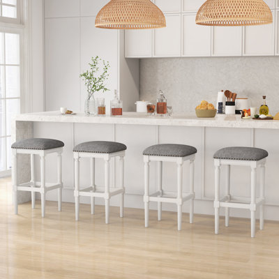 Britzy Upholstered Adjustable Height Counter Stool